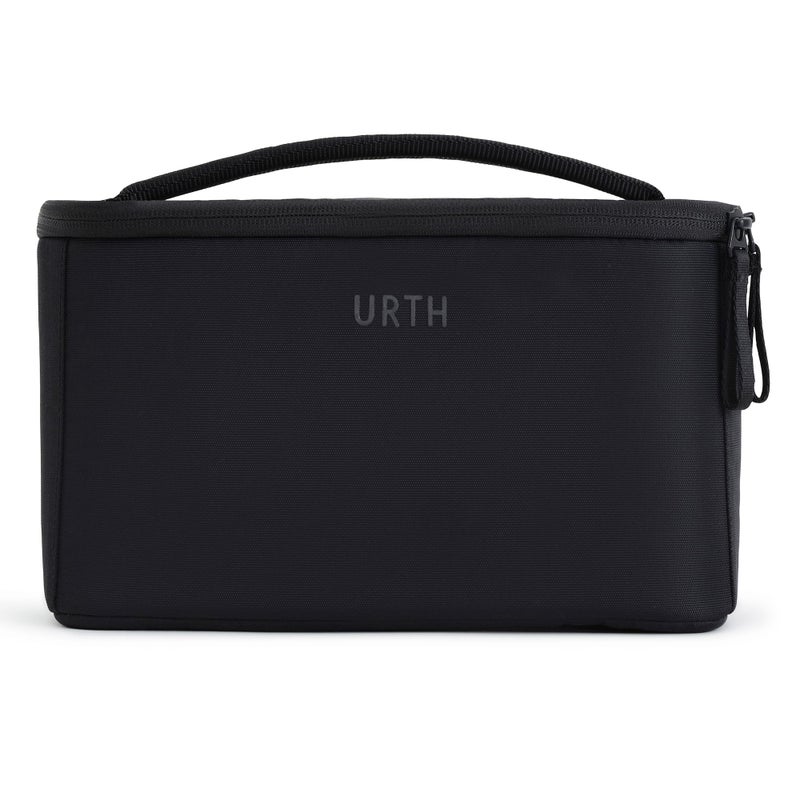 Urth Arkose 3.7L Camera Insert Bag â€” Water Resistant, Padded, Recycled Case for DSLR/SLR Camera, Lens and Photography Accessories in Black - Image 1